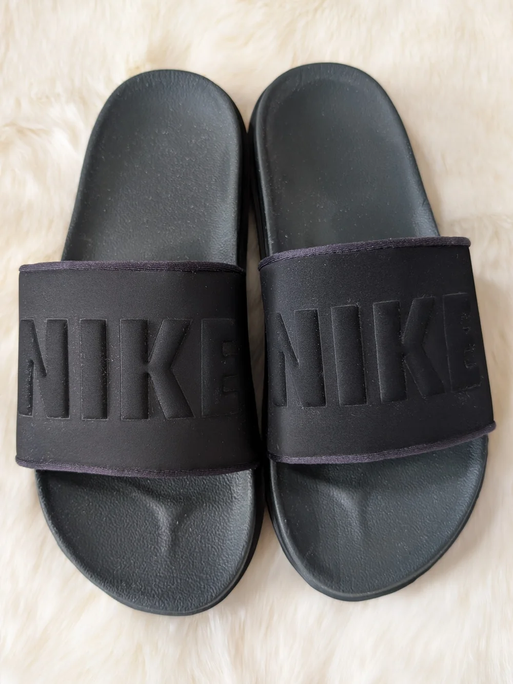 Nike Offcourt Slide Women’s Sandals Black US 9 Logo